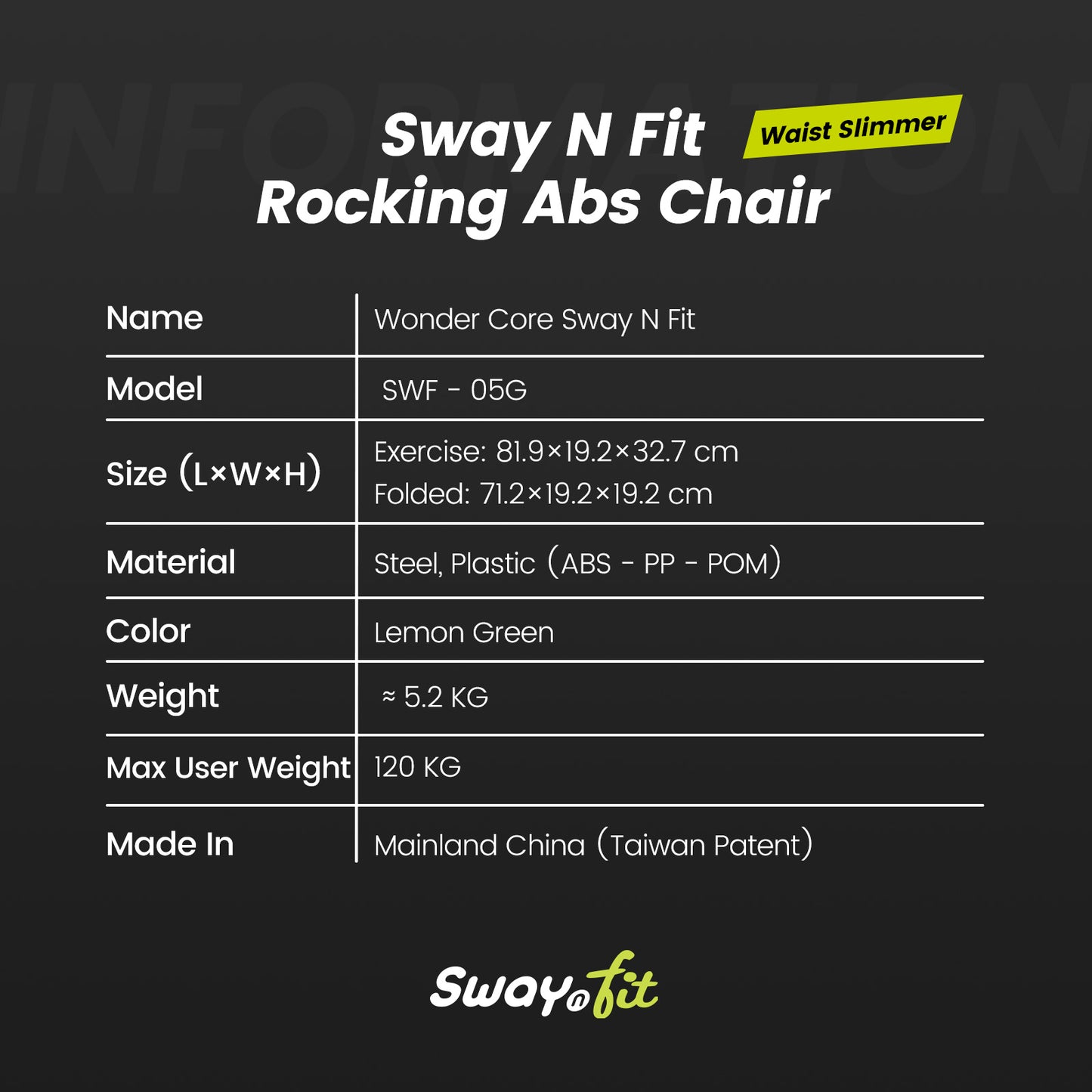 Sway N Fit Butt Lifting Machine
