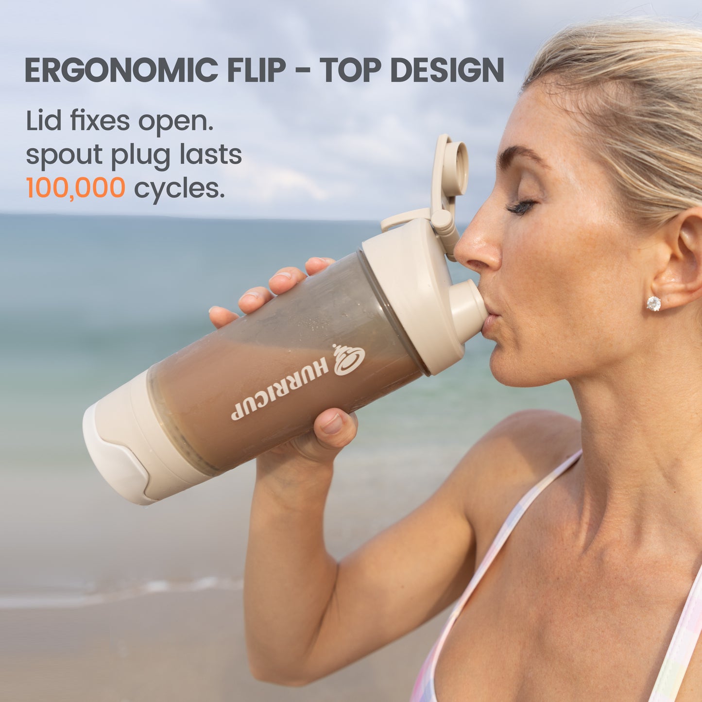 Hurricup Protein Shake Bottle