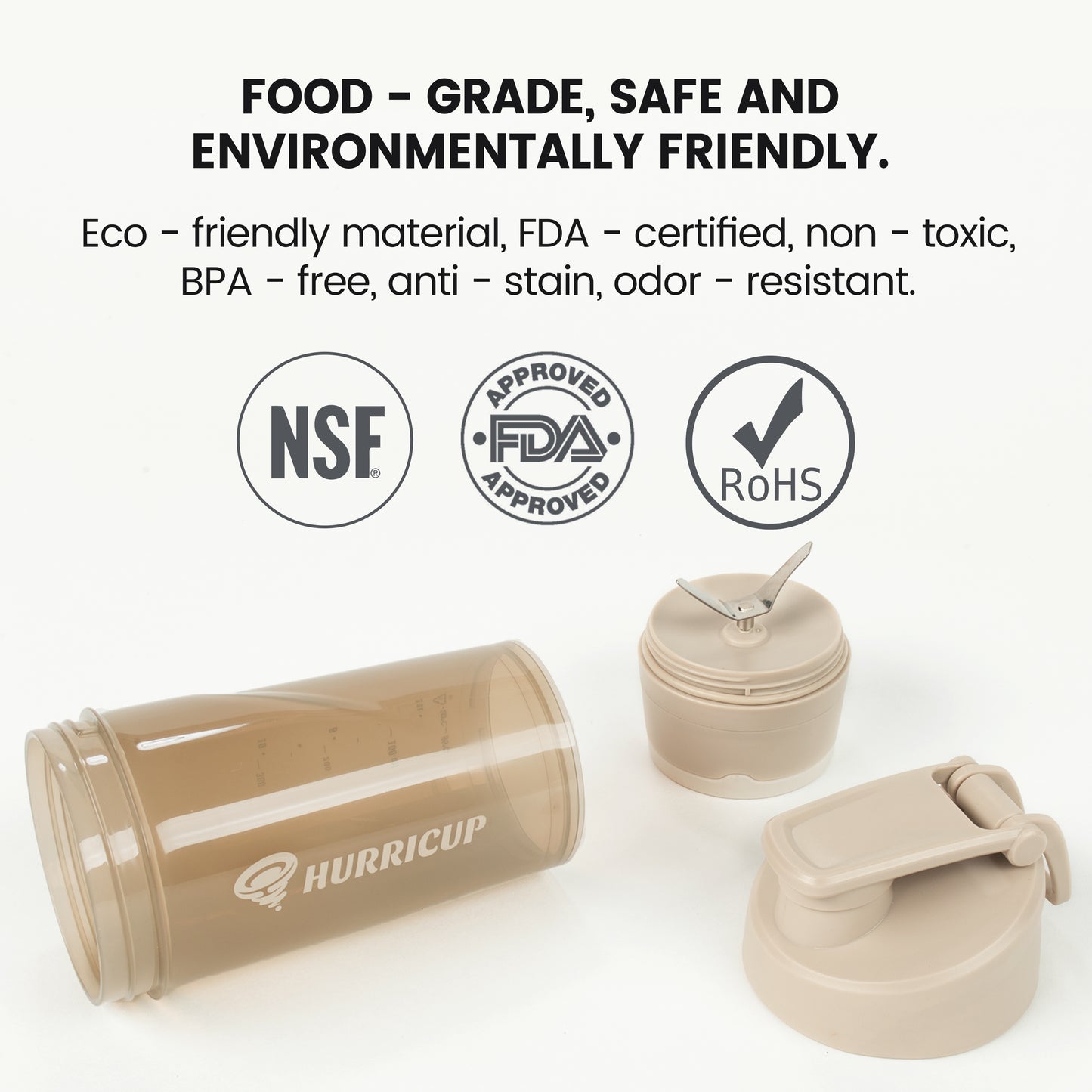 Hurricup Protein Shake Bottle