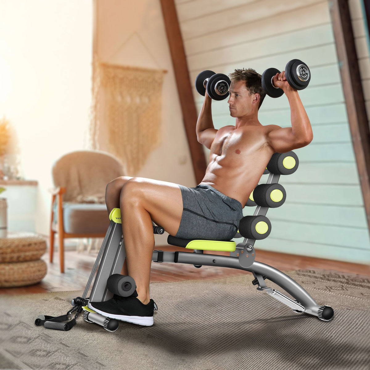 Complex Workout Machine Wonder Core 2 Total Gym Machine, Ab Workout Equipment