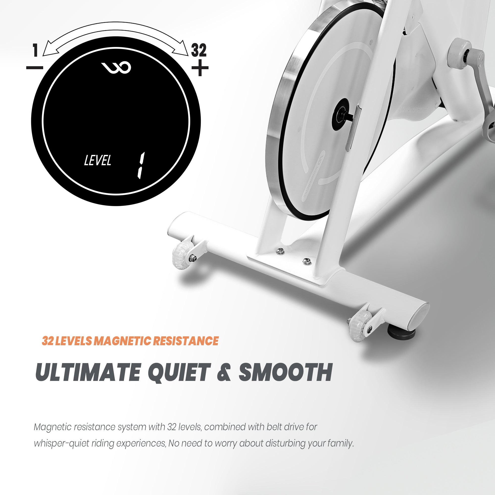 Wonder Core Indoor Cycling Exercise Bike