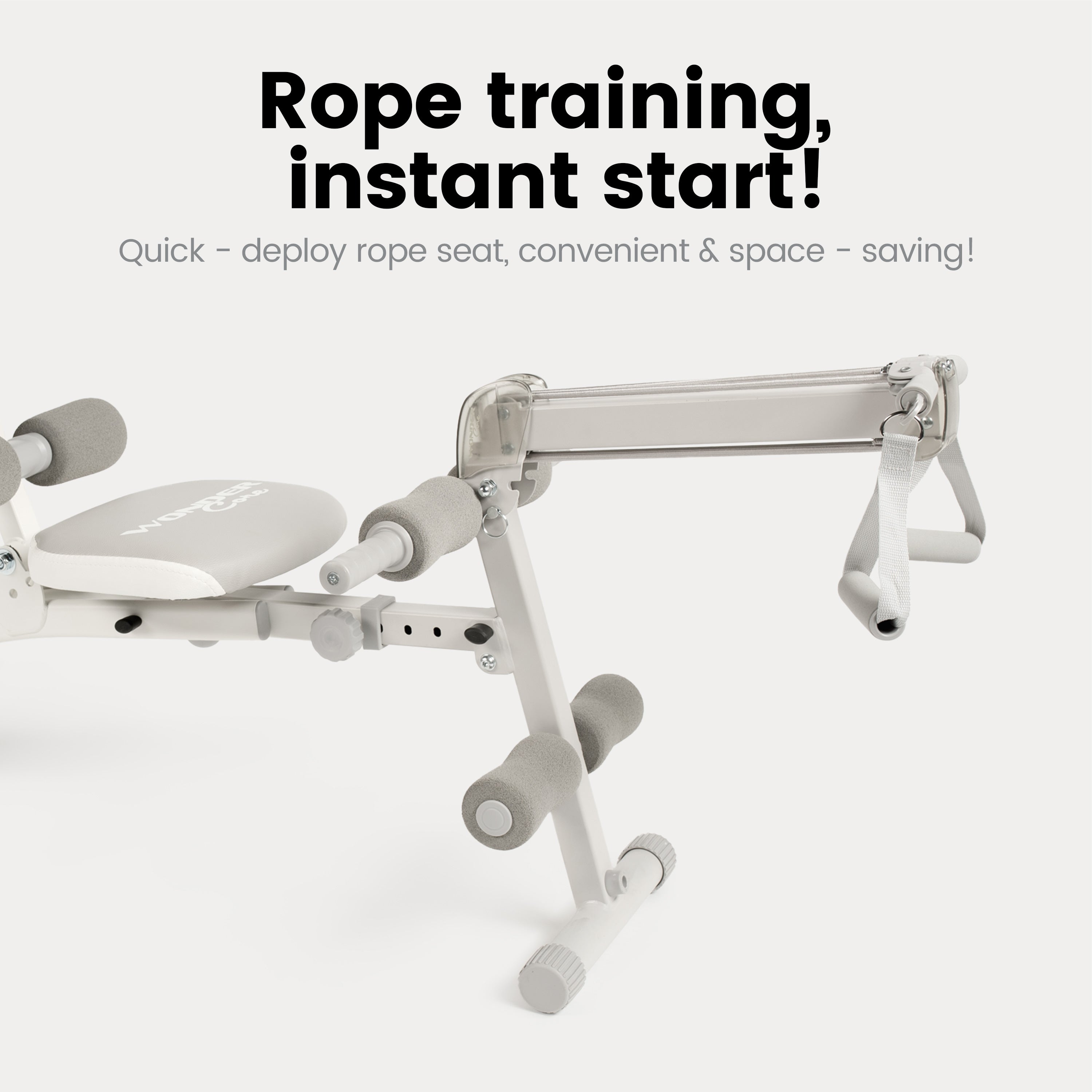 Wonder Core 2 Rowing Set Pro Wonder Core 2 Total Gym Machine, Ab Workout Equipment