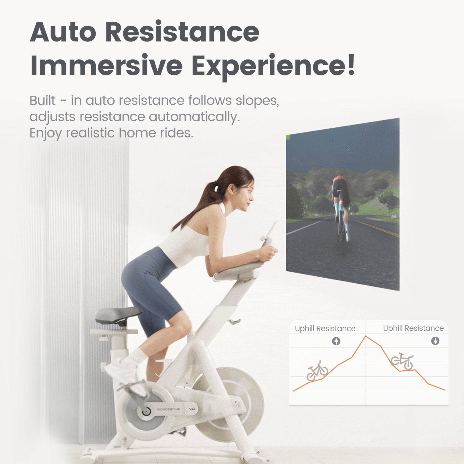 Wonder Core Indoor Cycling Exercise Bike